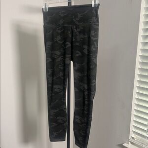 Fabletics Black Camouflage Leggings
